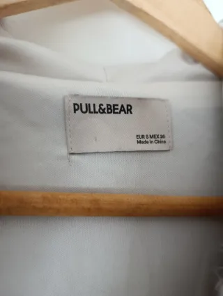 Chaqueta peluche PULL&BEAR gris