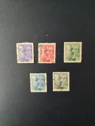 Sellos España 1939 Franco pie Sánchez Toda