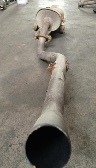 Tubo escape tras ford wl43 ranger 2.5 td reg 30878