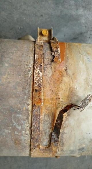 Tubo escape tras ford wl43 ranger 2.5 td reg 30878