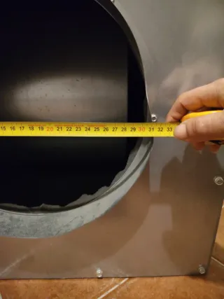 Caja ventilación industrial metálica