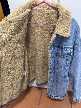Chaqueta vaquera forrada M