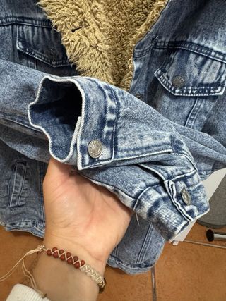 Chaqueta vaquera forrada M