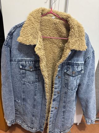Chaqueta vaquera forrada M