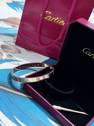 Bracciale Cartier Unisex Oro e Argento