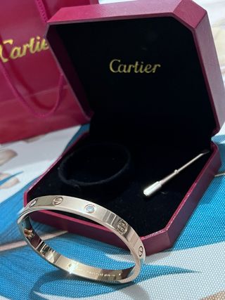 Bracciale Cartier Unisex Oro e Argento