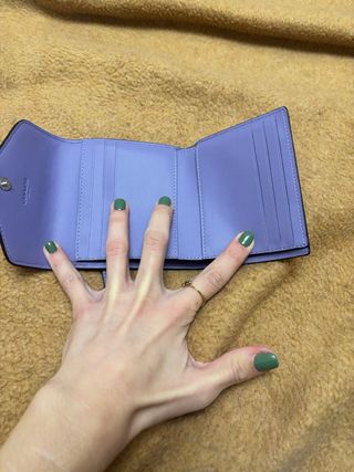 Cartera Coach Essential Card - monedero - morado