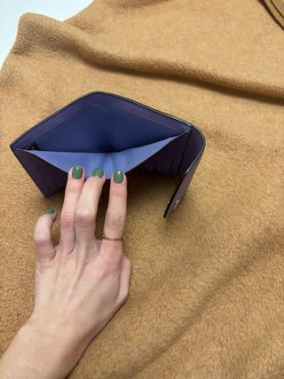 Cartera Coach Essential Card - monedero - morado