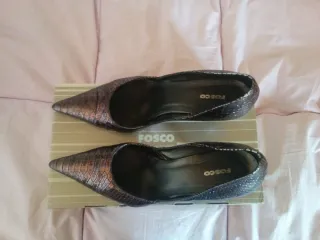 ¡OFERTA! Zapatos de tacón PIEL FOSCO ¡IMPECABLES!