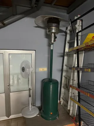 Estufa de terraza exterior verde