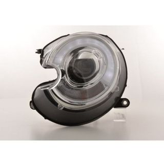 Faros Luz diurna Mini One / Cooper 06-10 Cromo