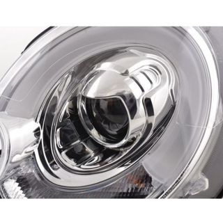 Faros Luz diurna Mini One / Cooper 06-10 Cromo