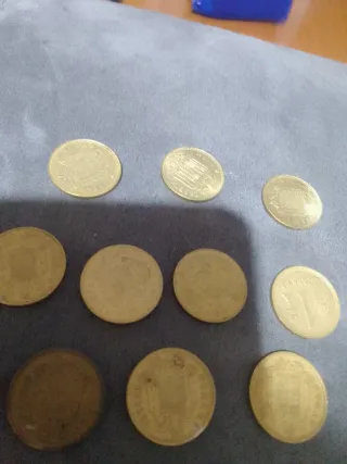 Lote de 9 Monedas Pesetas