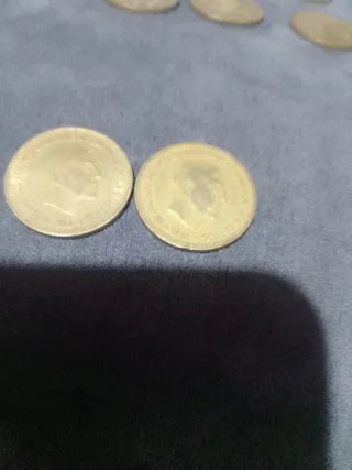 Lote de 9 Monedas Pesetas