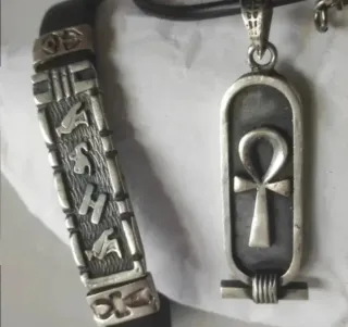 Cartuchos Real Plata: Colgante, Anillo pulsera