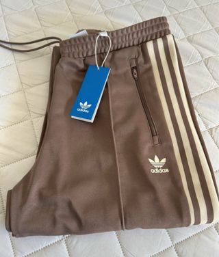 Pantalón Adidas Mujer Marrón