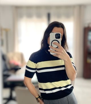 Jersey Zara rayas algodón