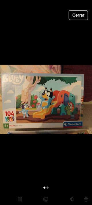 Puzzle Bluey 104 piezas Clementoni