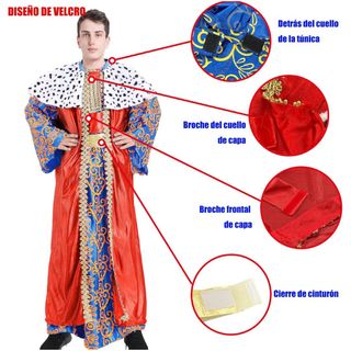 Disfraz Rey Mago Talla M - Traje Reyes