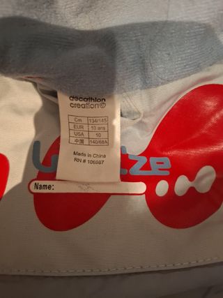 Mono esqui 10 años decathlon unisex