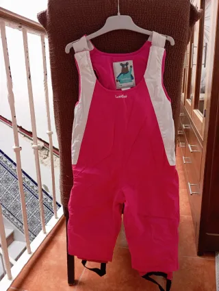 Conjunto Nieve Infantil Mono y Gorro