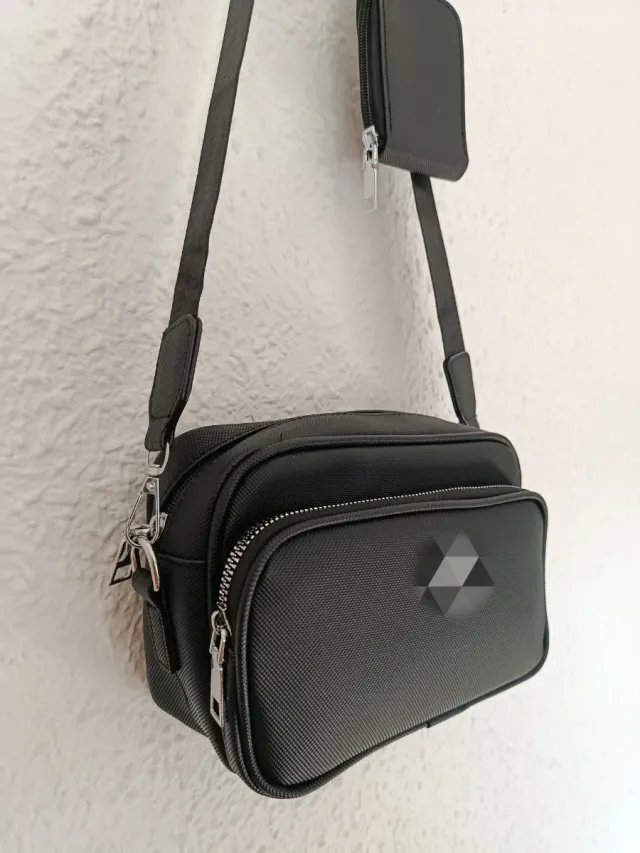 Bolso Negro Hombre