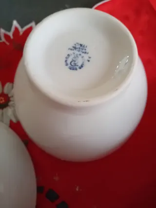 Set 4 ciotole in porcellana