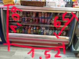 Vitrina refrigerador