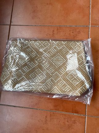 Neceser nuevo tejido geométrico