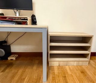 Tavolo Lube + Mobiletto Legno