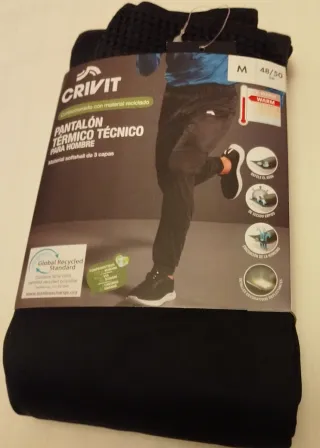 Pantalón térmico técnico hombre.