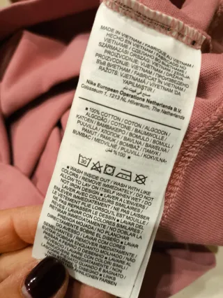 Conjunto deportivo Nike rosa