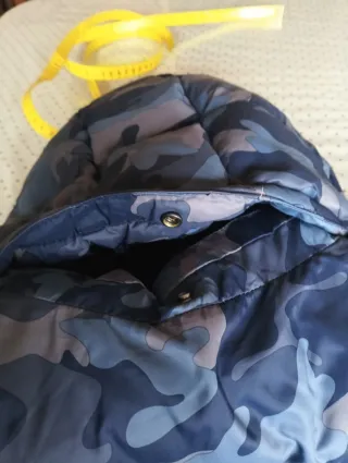 Chaleco Benetton Camuflaje Azul