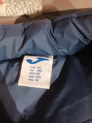 Plumas Joma CF Leganés Azul talla 14