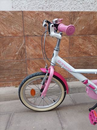 Bicicleta infantil BTWIN rosa