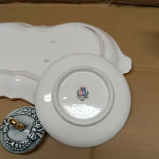 Set Caffè Capodimonte 2 Tazze + Zuccheriera