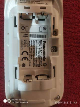 Teléfono Inalámbrico Panasonic KX-TGBA61EX