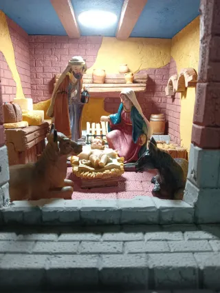 Portal de Belén Artesano(Nacimiento)