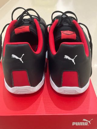 Zapatillas Puma Ferrari Tune Cat Negras Rojas