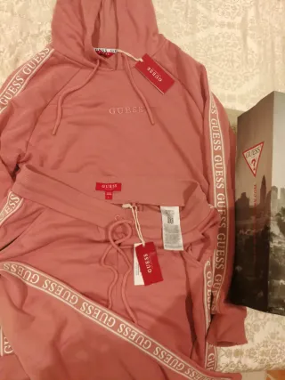 Conjunto Chándal Guess Original Rosa