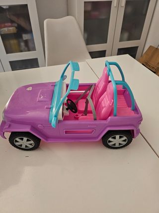 Coche Barbie Morado y Azul