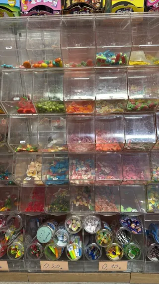 Expositores de metacrilato para dulces