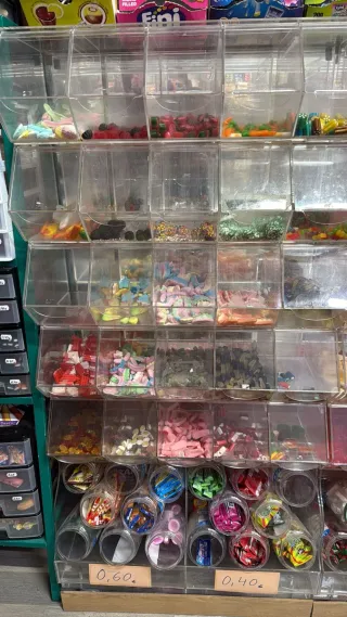 Expositores de metacrilato para dulces