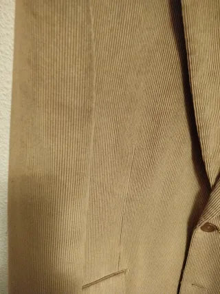 Americana de pana marrón hombre