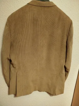 Americana de pana marrón hombre