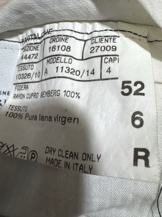 Traje Novio Negro - Talla 52