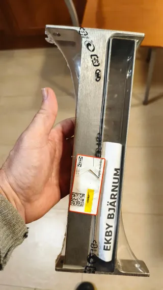 2 Soportes Estantería IKEA EKBY BJÄRNUM