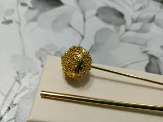 Pinchos de huertana en oro a estrenar