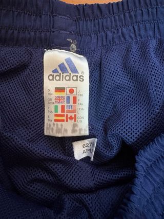 Pantaloni Adidas Vintage anni 80 blu