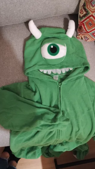 Disfraz/Pijama Monstruos S.A. Talla S